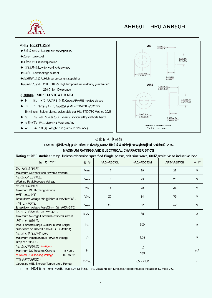 ARB50H_8196740.PDF Datasheet