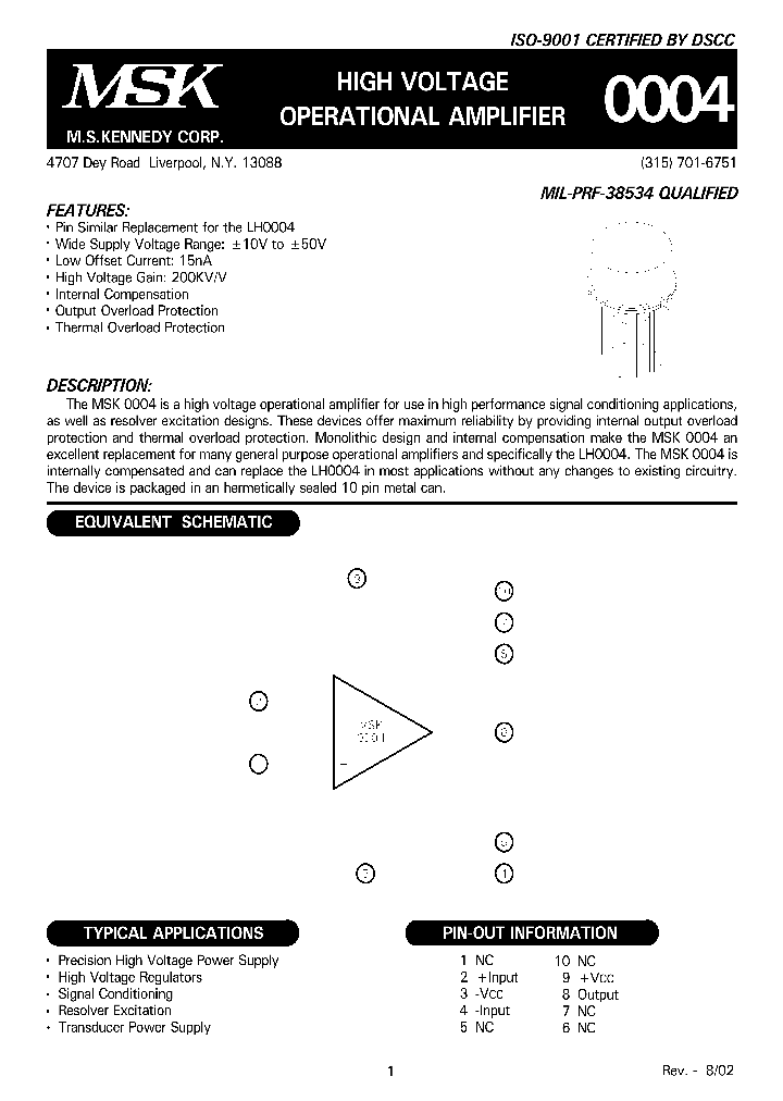 MSK0004-15_8197192.PDF Datasheet