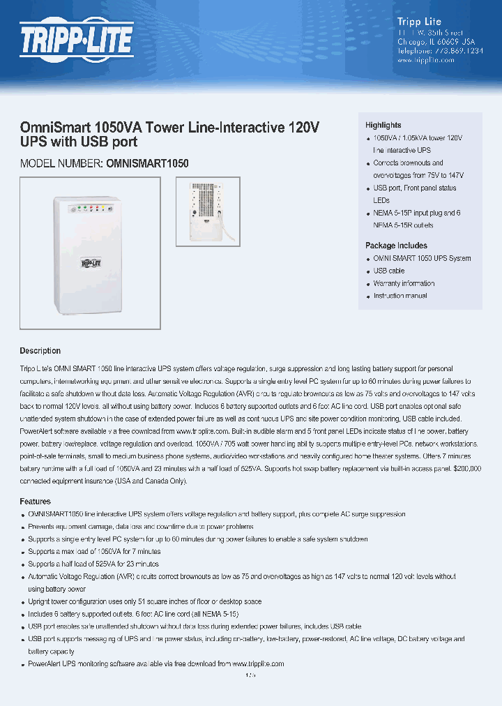 OMNISMART1050_8197808.PDF Datasheet