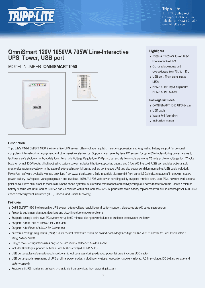 OMNISMART1050-15_8197810.PDF Datasheet
