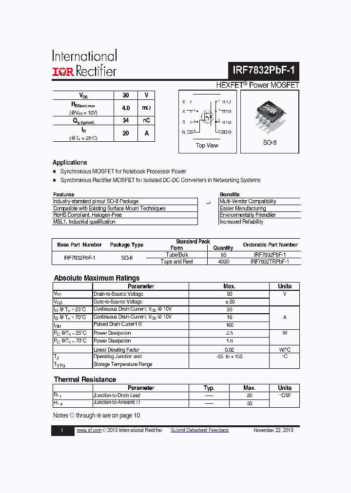 IRF7832PBF-1_8198366.PDF Datasheet