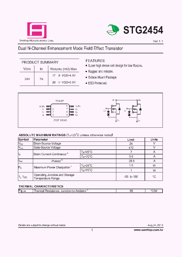 STG2454_8199139.PDF Datasheet