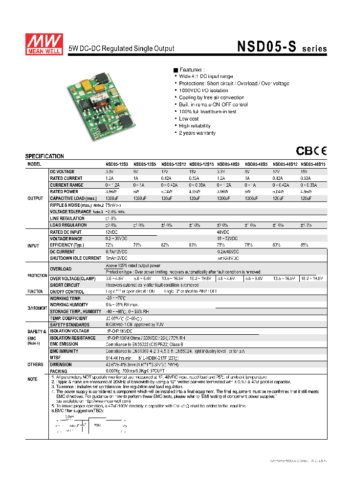 NSD05-12S12_8199780.PDF Datasheet
