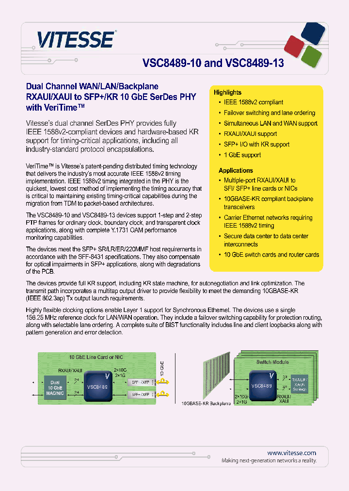 VSC8489-10_8200239.PDF Datasheet