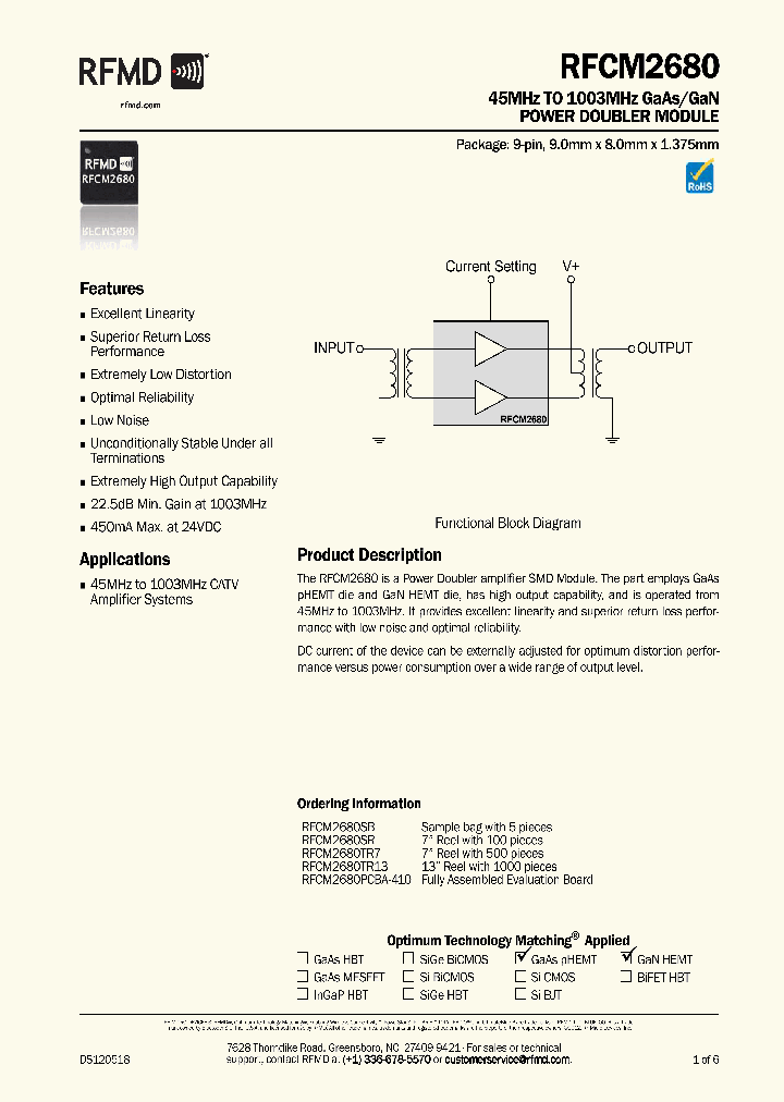 RFCM2680SB_8200413.PDF Datasheet
