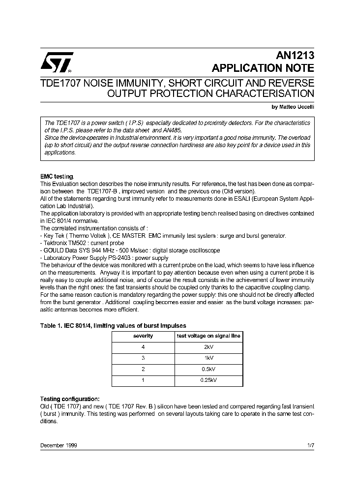 AN1213_8200620.PDF Datasheet