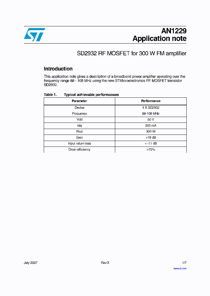 AN1229_8200627.PDF Datasheet
