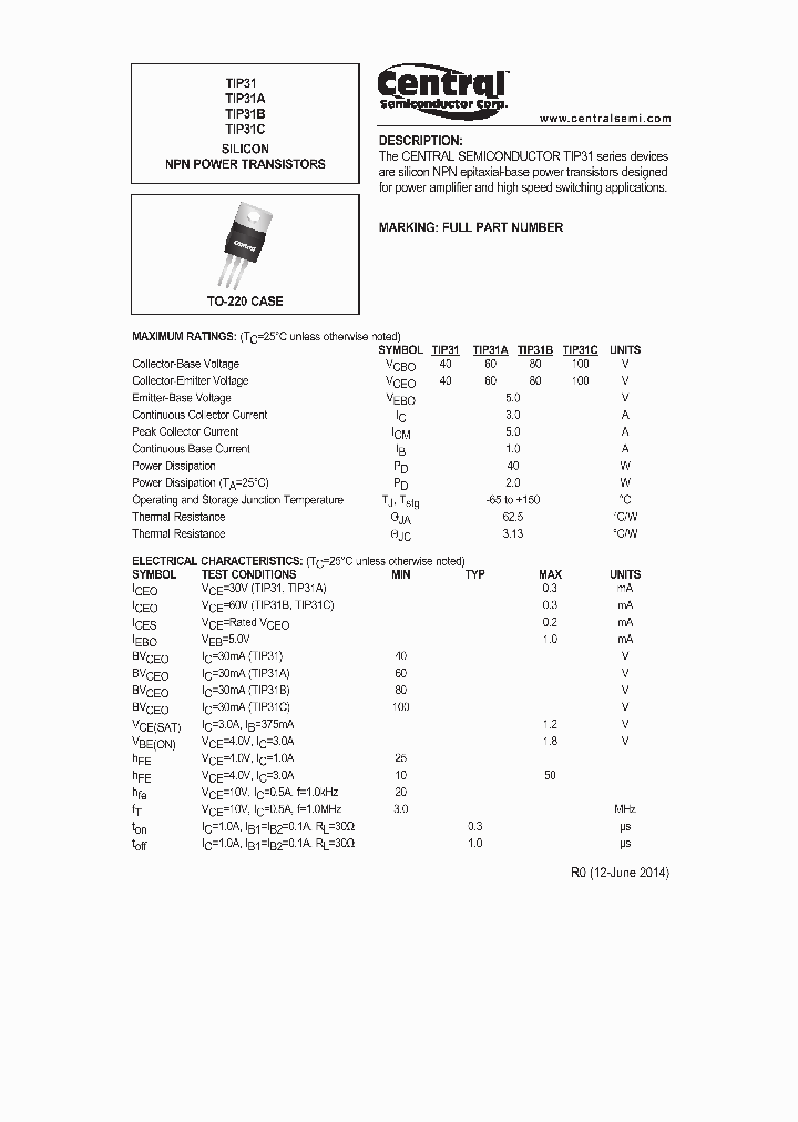 TIP31_8201854.PDF Datasheet