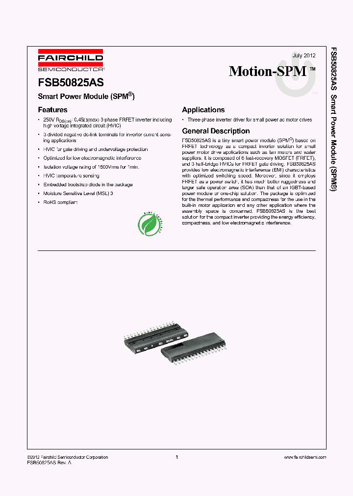 FSB50825AS_8202315.PDF Datasheet