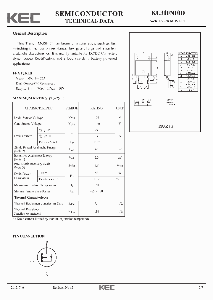 KU310N10D-15_8202946.PDF Datasheet