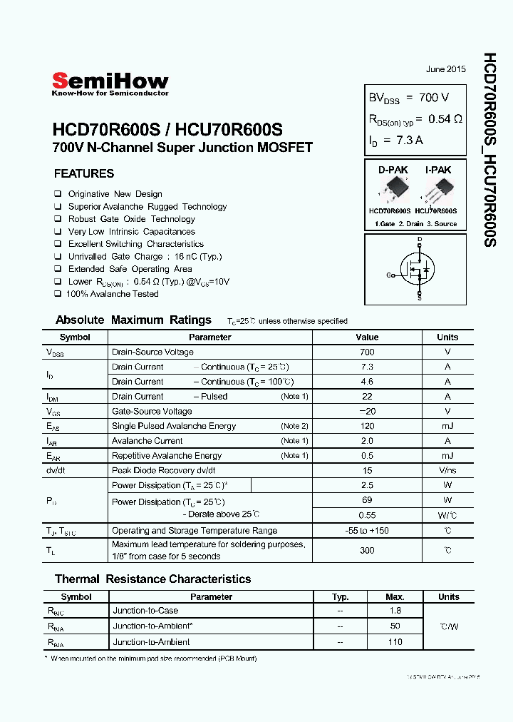 HCD70R600S_8203118.PDF Datasheet