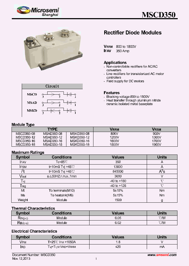 MSAD350-16_8203714.PDF Datasheet