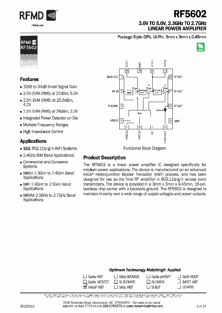 RF5602WB33PCK-410_8203784.PDF Datasheet