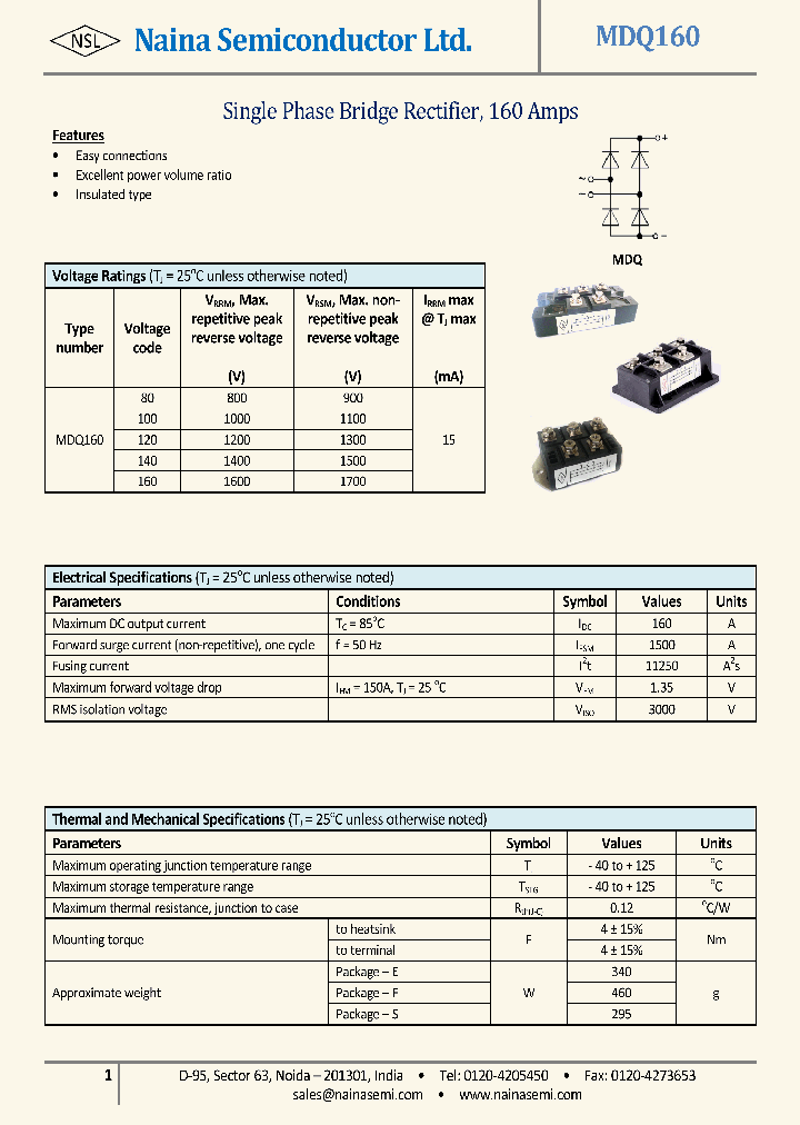 MDQ160_8203934.PDF Datasheet