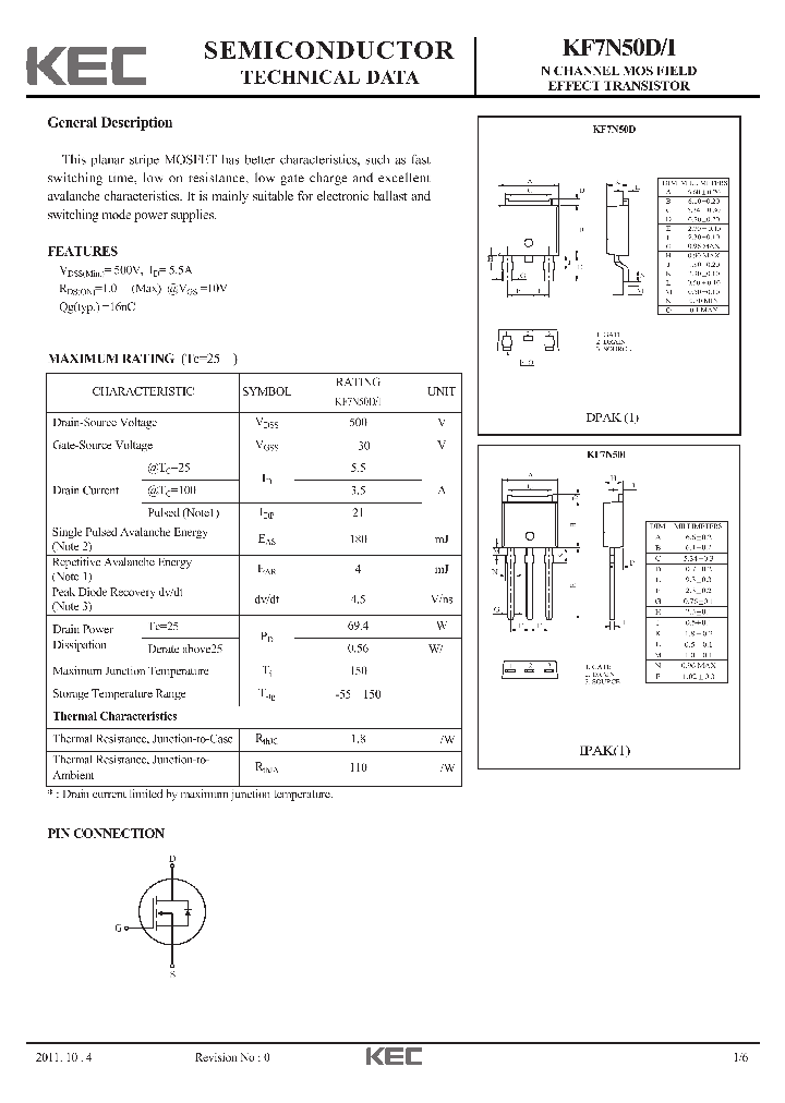 KF7N50D-15_8204492.PDF Datasheet