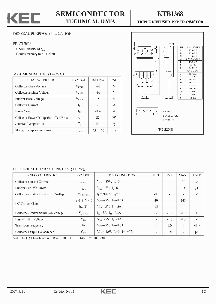 KTB1368-15_8205106.PDF Datasheet