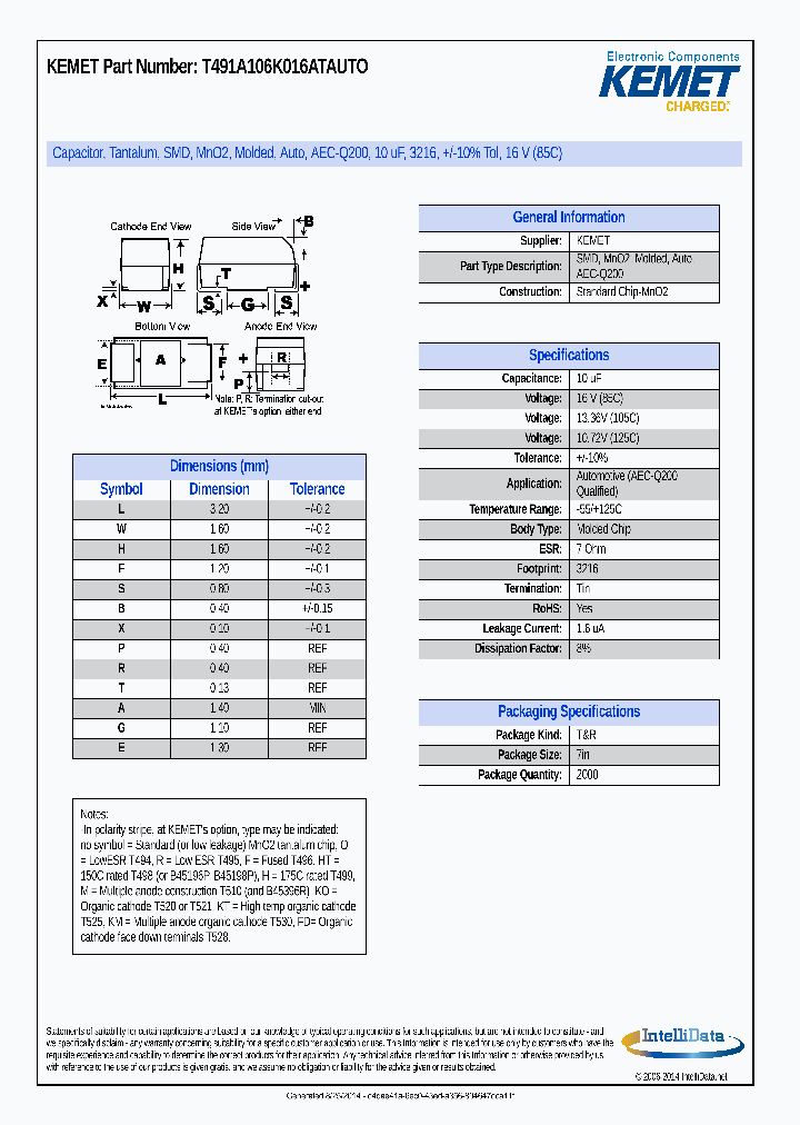 T491A106K016ATAUTO_8207074.PDF Datasheet