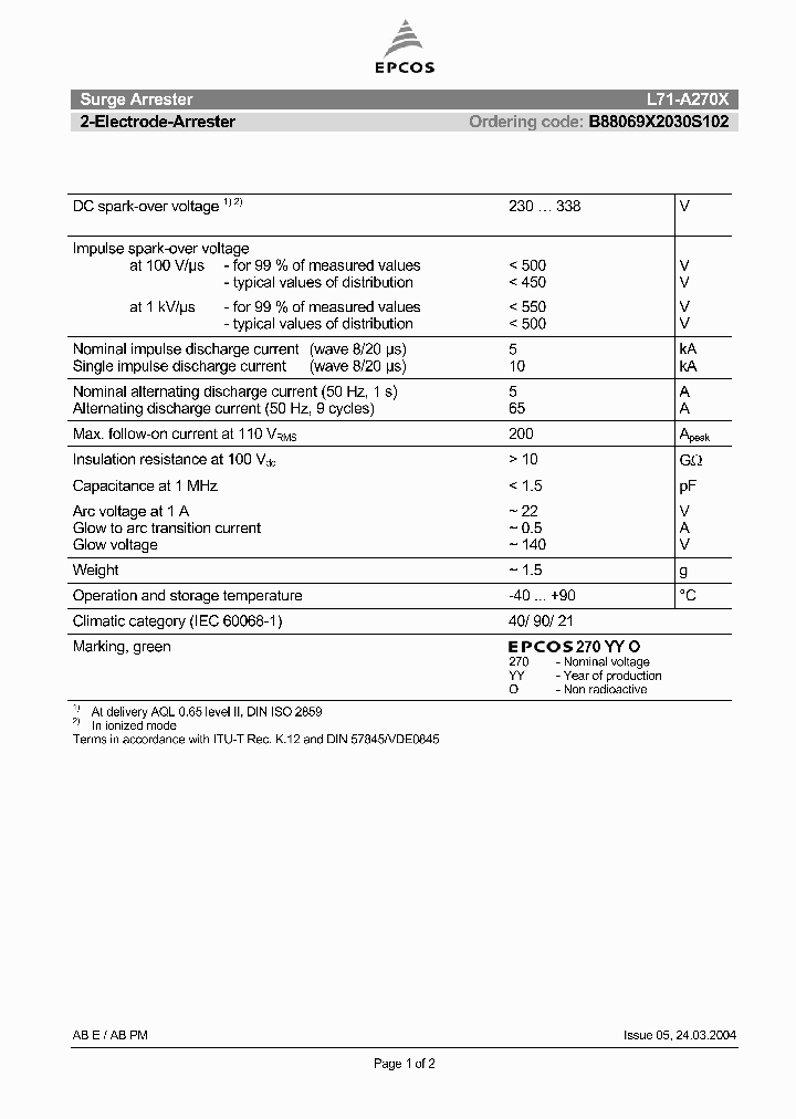 L71-A270X_8207973.PDF Datasheet