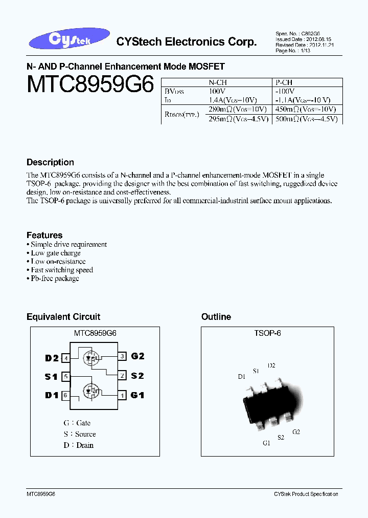 MTC8959G6_8208184.PDF Datasheet