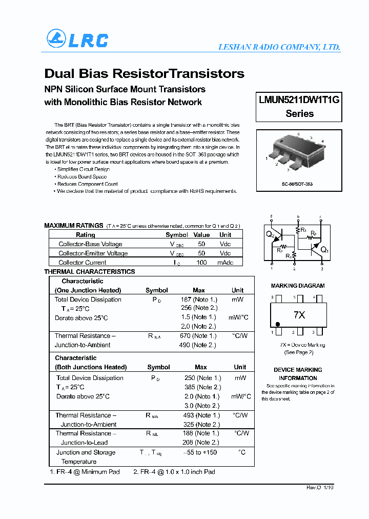 LMUN5211DW1T1G-15_8208411.PDF Datasheet