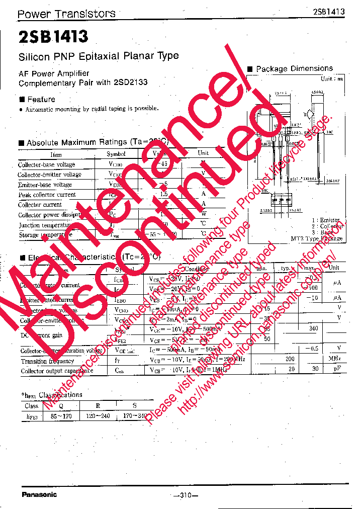 2SB1413_8208831.PDF Datasheet