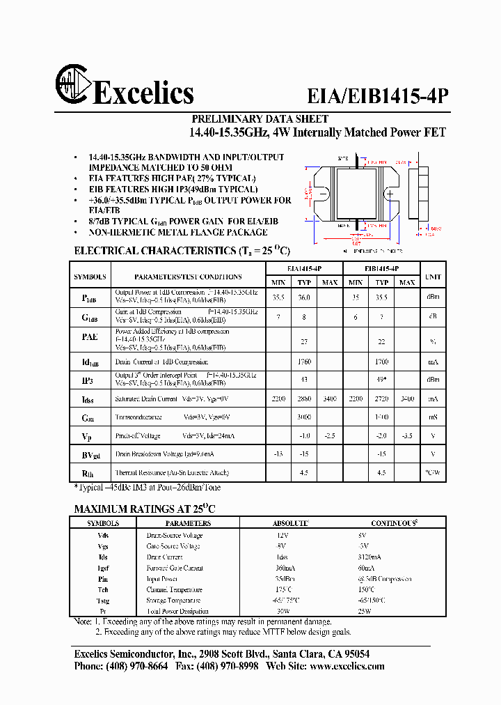 EIB1415-4P_8208839.PDF Datasheet