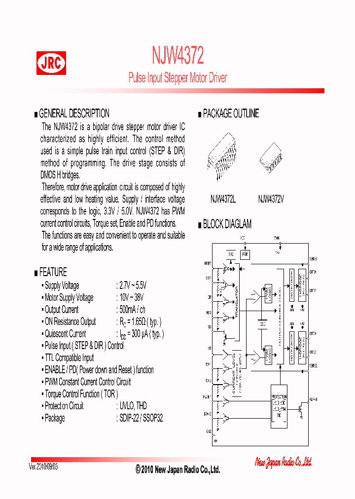 NJW4372_8209068.PDF Datasheet