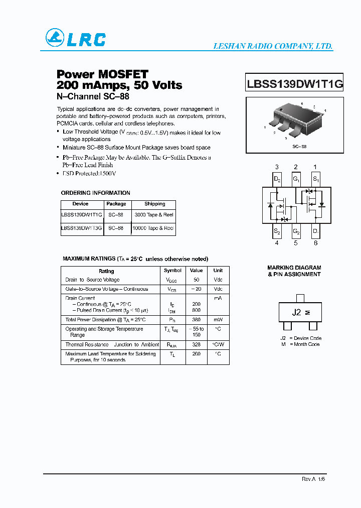 LBSS139DW1T1G-15_8209056.PDF Datasheet