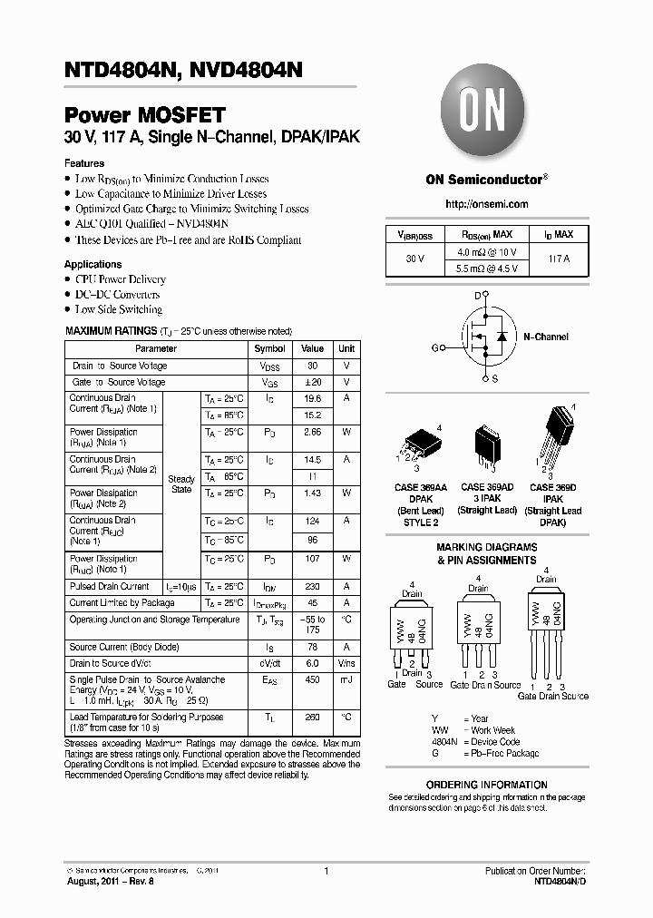 NTD4804N_8209531.PDF Datasheet