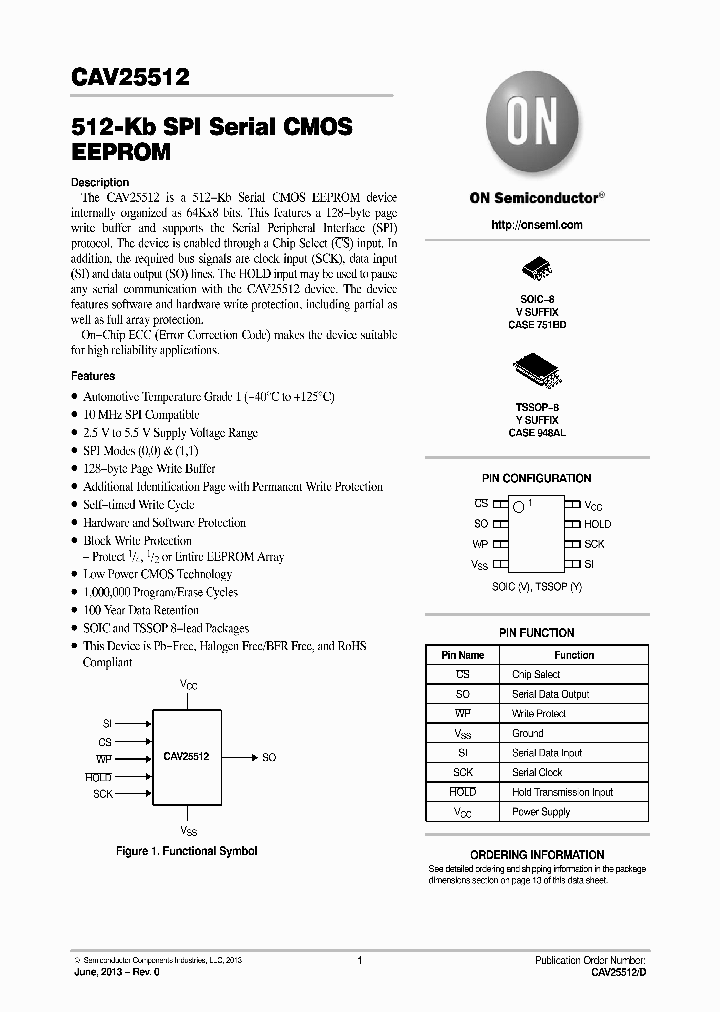 CAV25512_8210290.PDF Datasheet