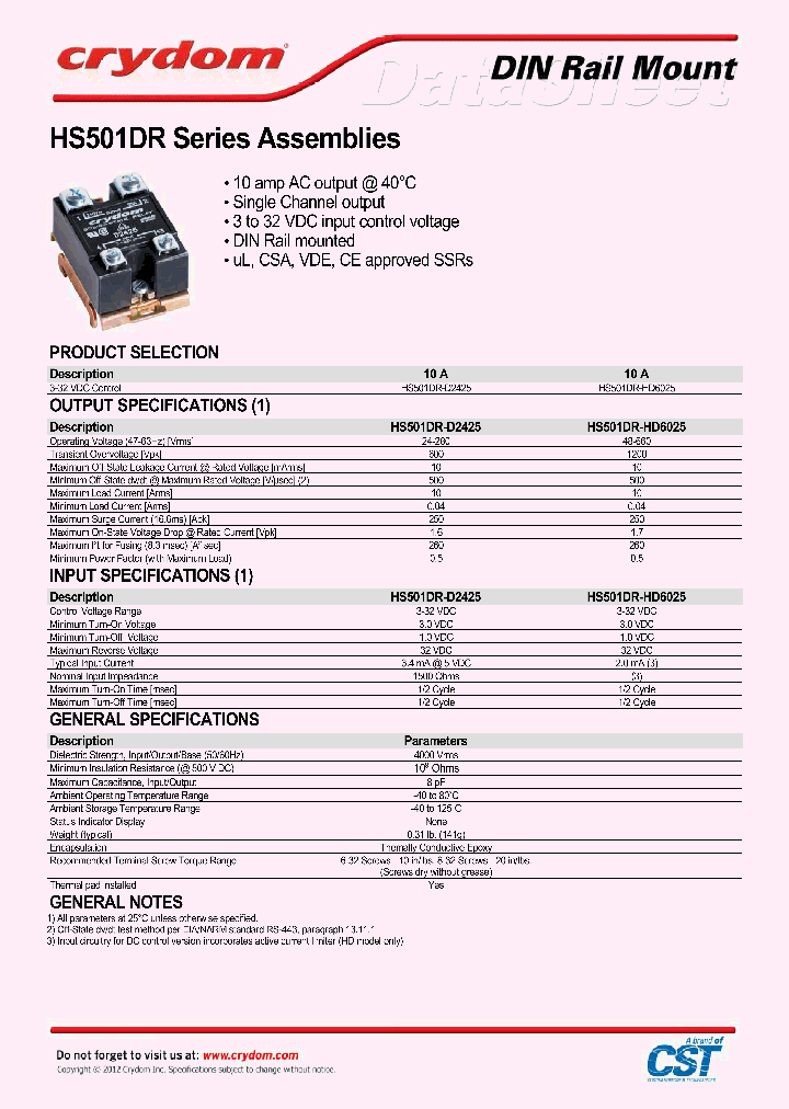 HS501DR-HD6025_8210358.PDF Datasheet