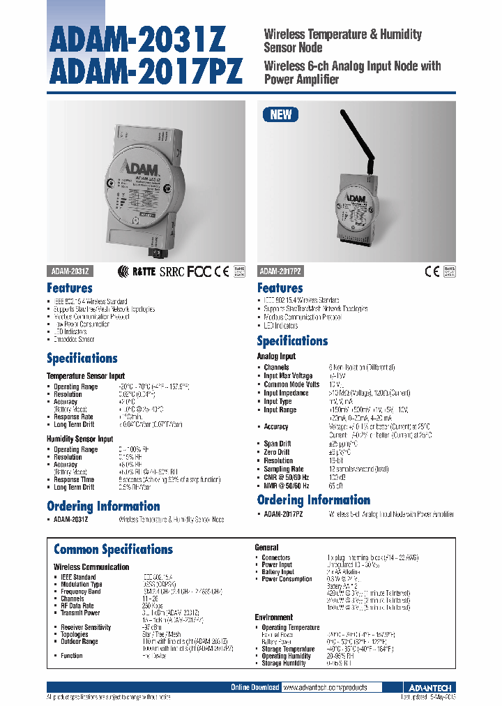 ADAM-2017PZ-15_8210590.PDF Datasheet