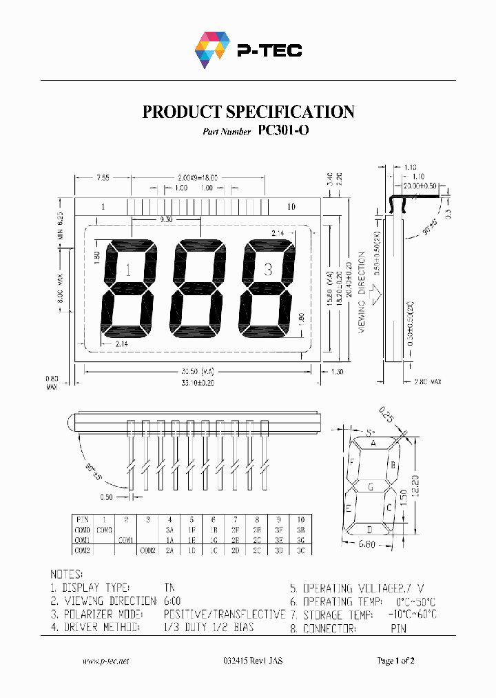 PC301-O_8210526.PDF Datasheet