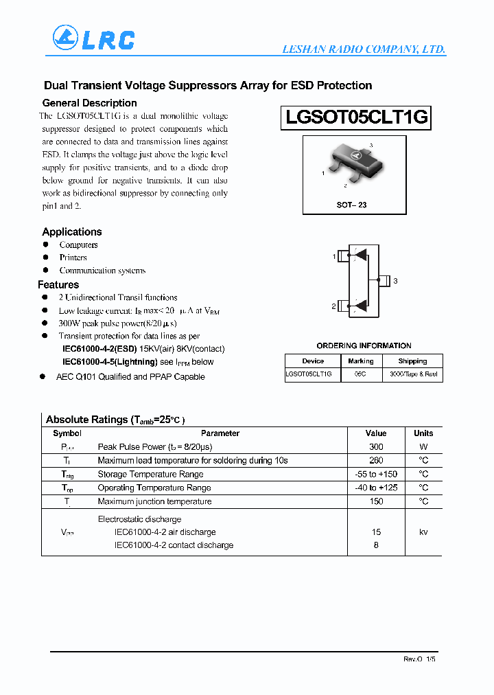 LGSOT05CLT1G-11_8210580.PDF Datasheet