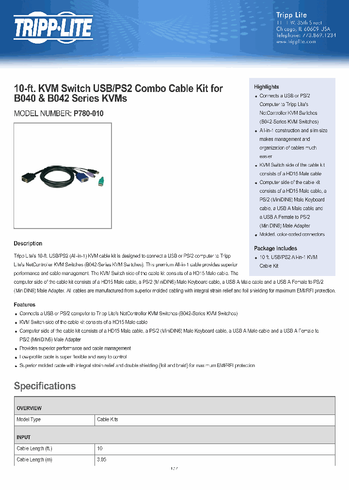 P780-010_8210848.PDF Datasheet