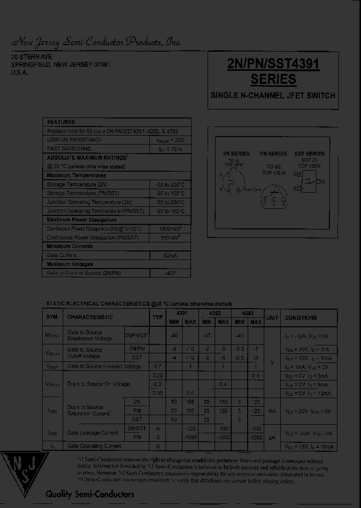 SST4392_8211371.PDF Datasheet