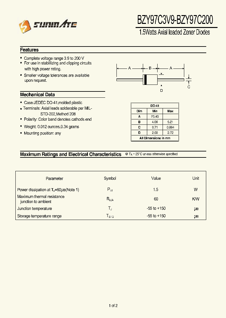 BZY97C75_8211318.PDF Datasheet