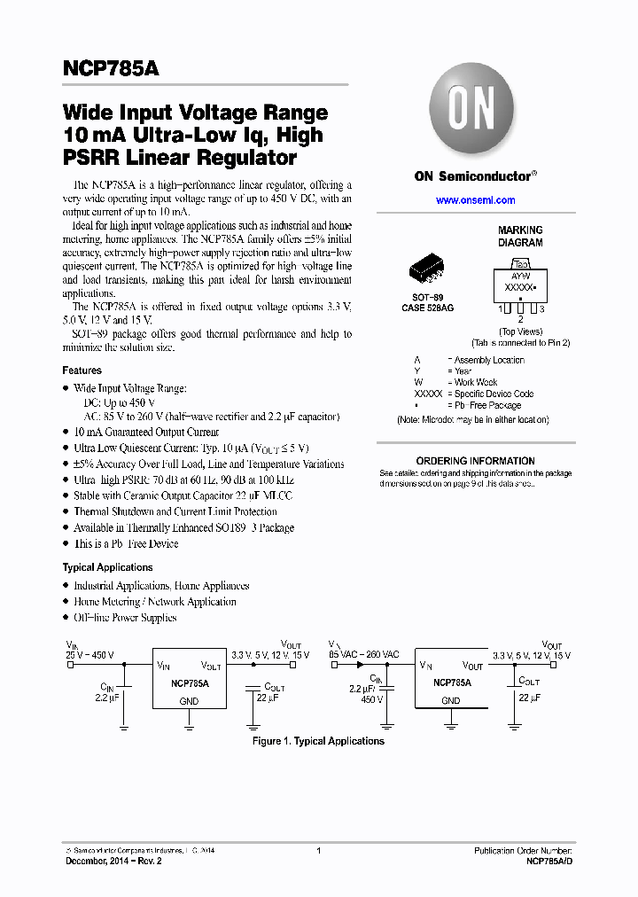 NCP785AH150T1G_8211403.PDF Datasheet