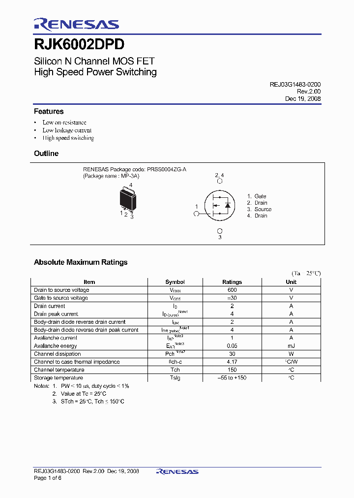 RJK6002DPD-15_8211490.PDF Datasheet