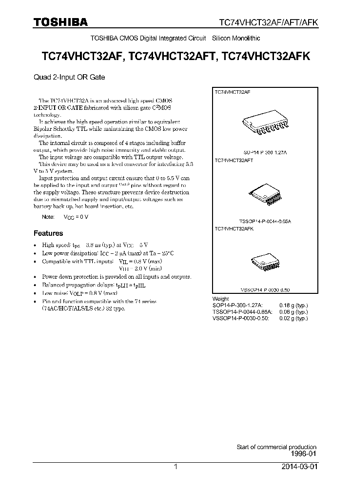 TC74VHCT32AFK_8211697.PDF Datasheet