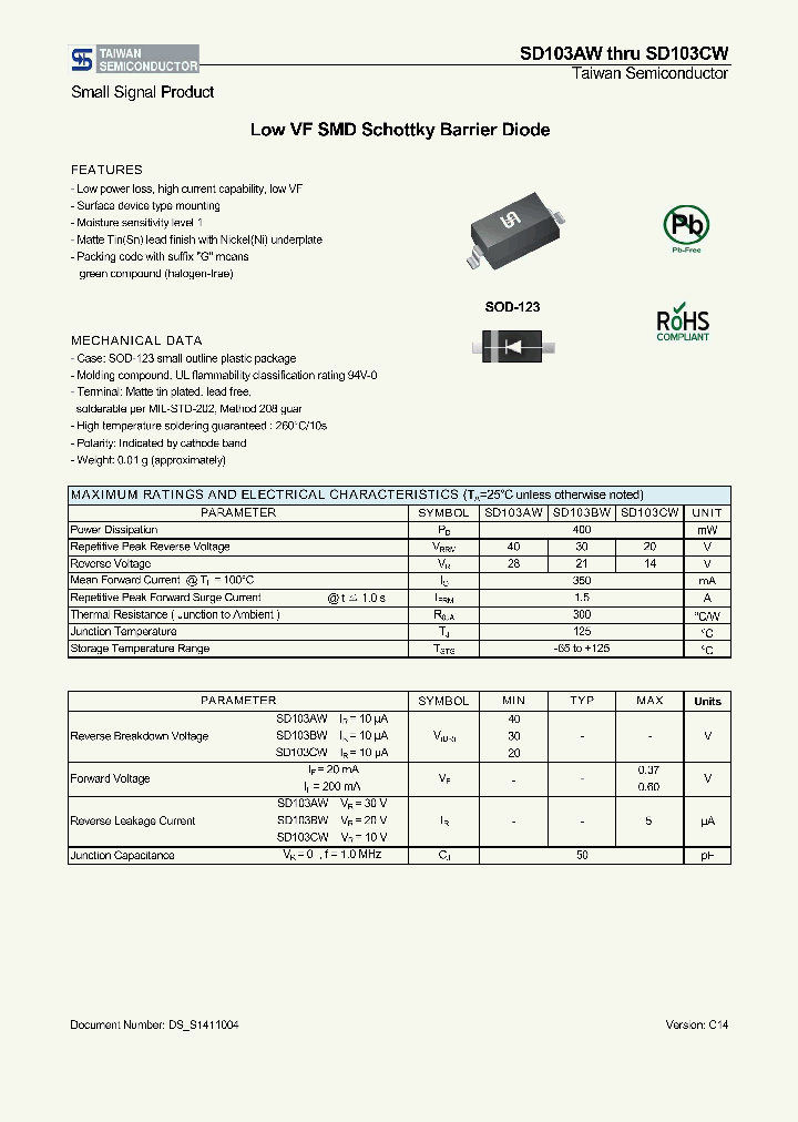 SD103AWRHG_8211777.PDF Datasheet