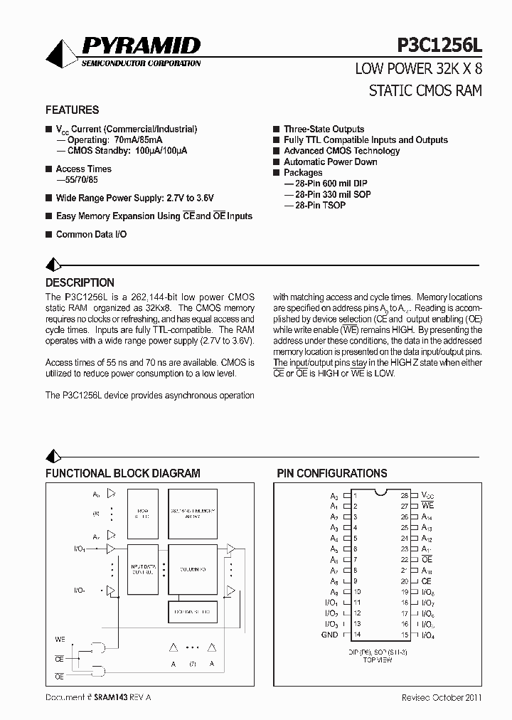 P3C1256L70TILF_8213341.PDF Datasheet