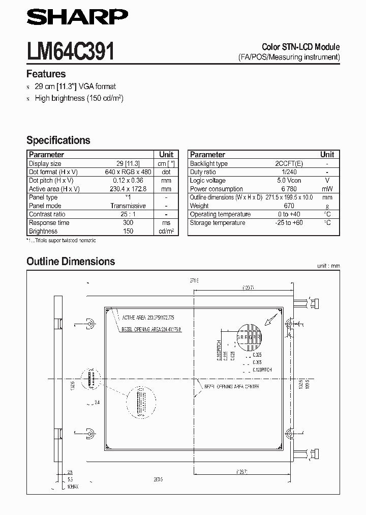 LM64C391_7838849.PDF Datasheet