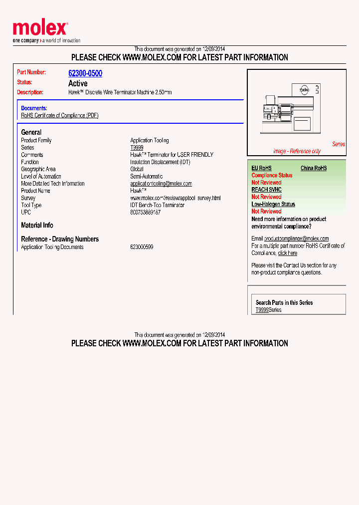 62300-0500_8214404.PDF Datasheet