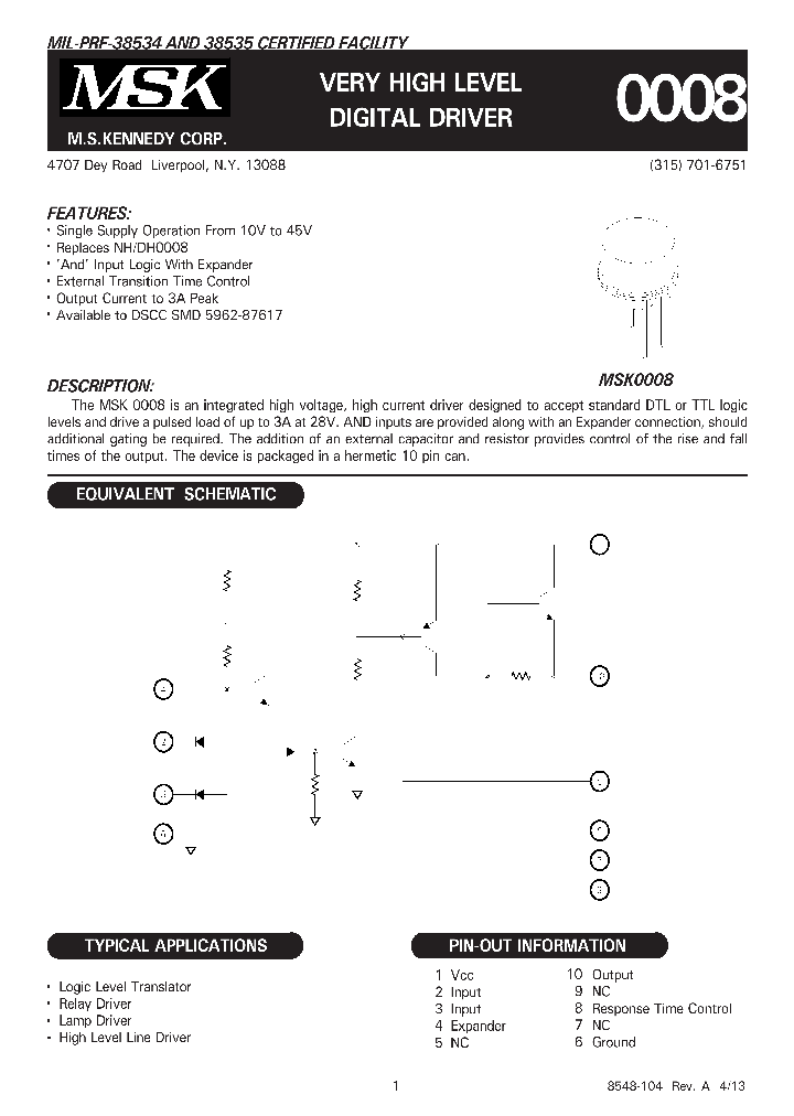 MSK0008-15_8215394.PDF Datasheet