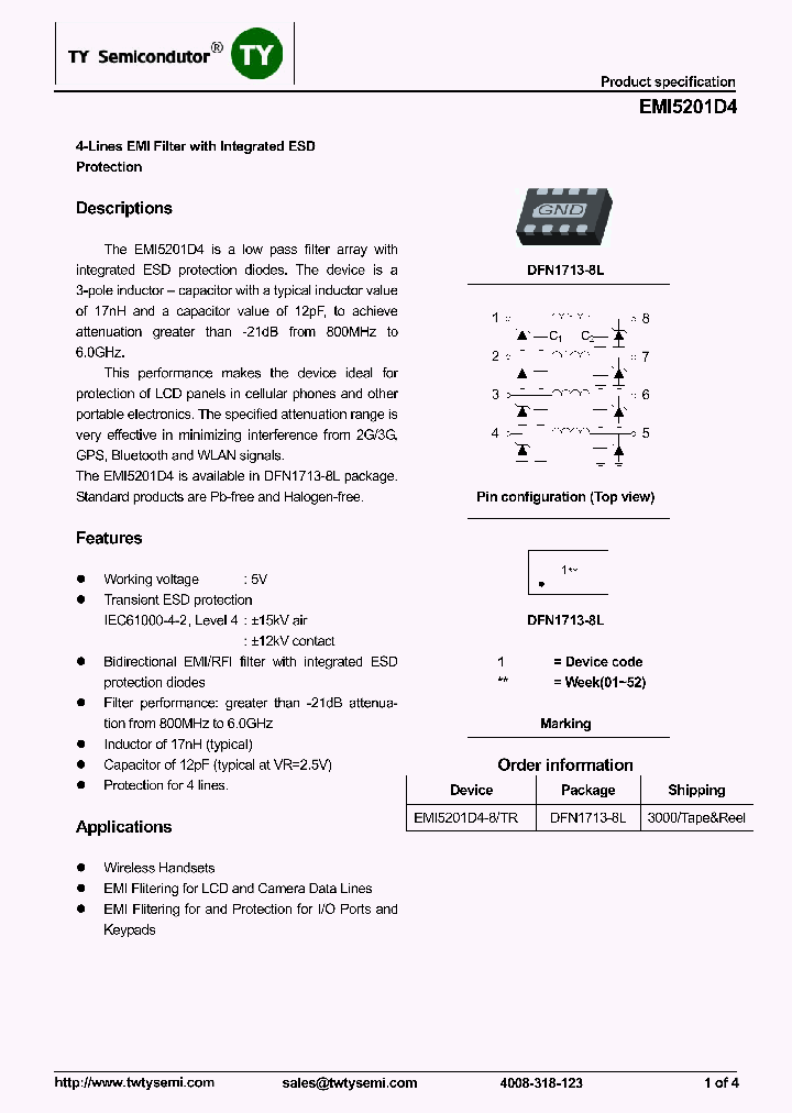 EMI5201D4_8215683.PDF Datasheet