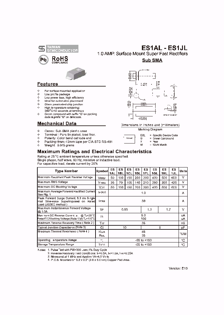 ES1AL-10_8216853.PDF Datasheet