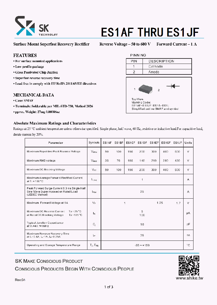 ES1AF_8216836.PDF Datasheet
