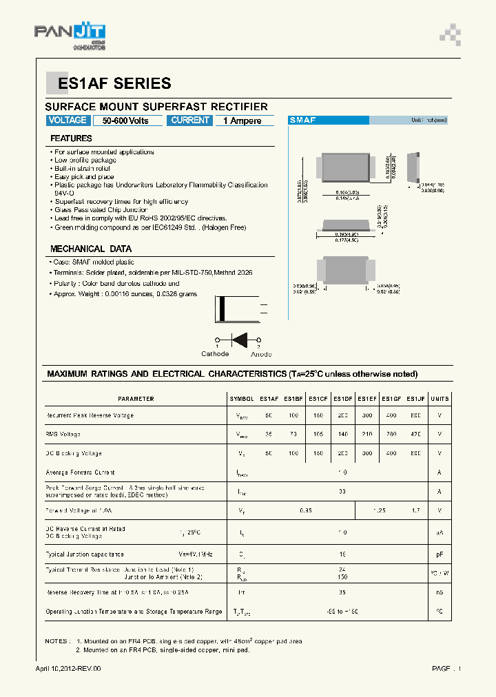 ES1AF_8216835.PDF Datasheet