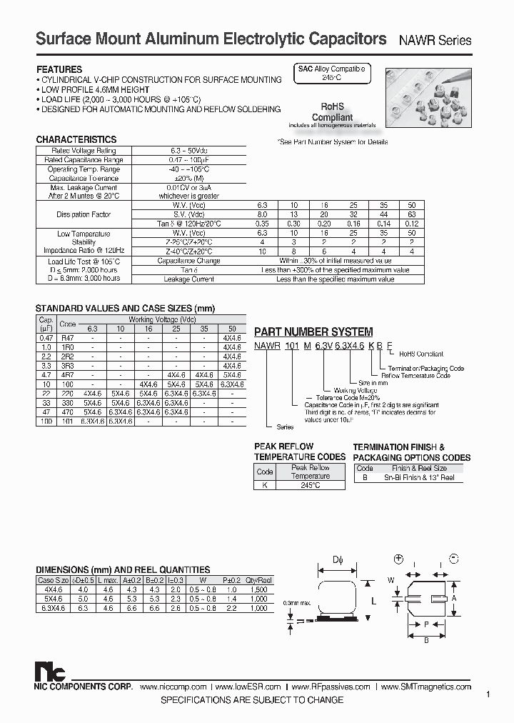 NAWR470M10V63X46KBF_8217095.PDF Datasheet
